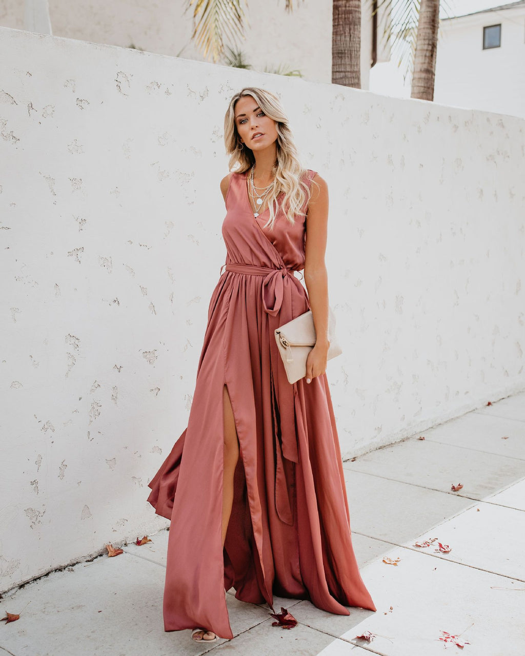 Maria - Vestido escote V ligero