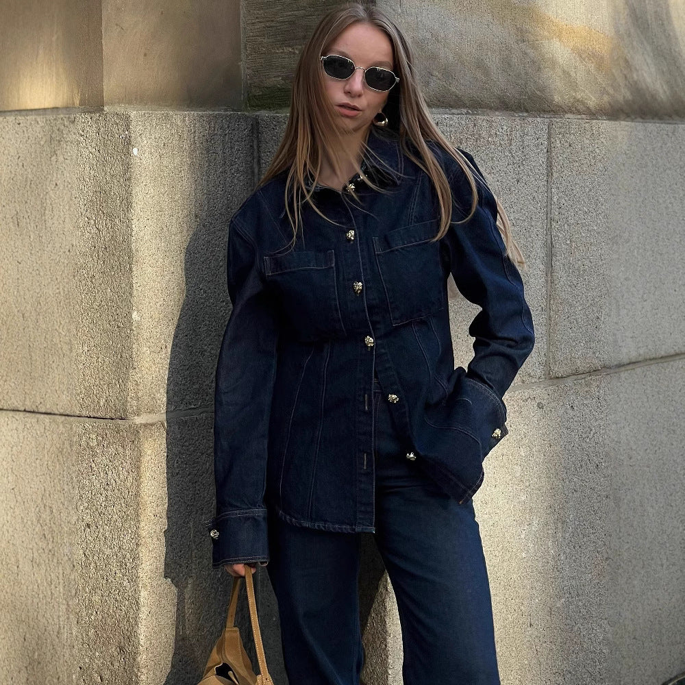 Alicia - Chaqueta vaquera esencial