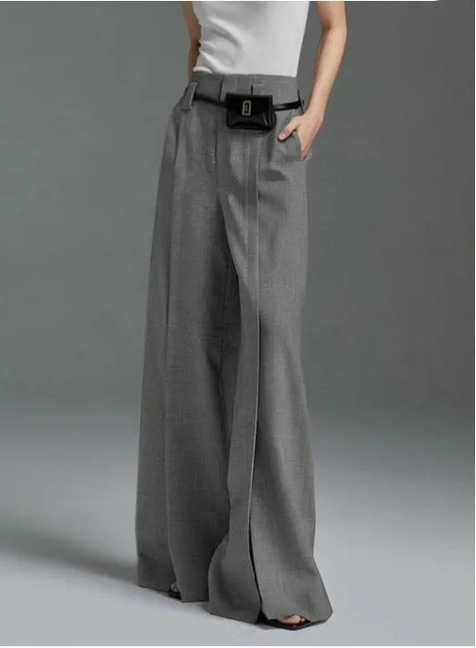 Valentina - Pantalones acampanados horizonte
