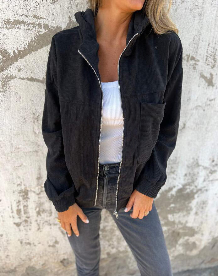 Ingrid - Chaqueta de pana esencial