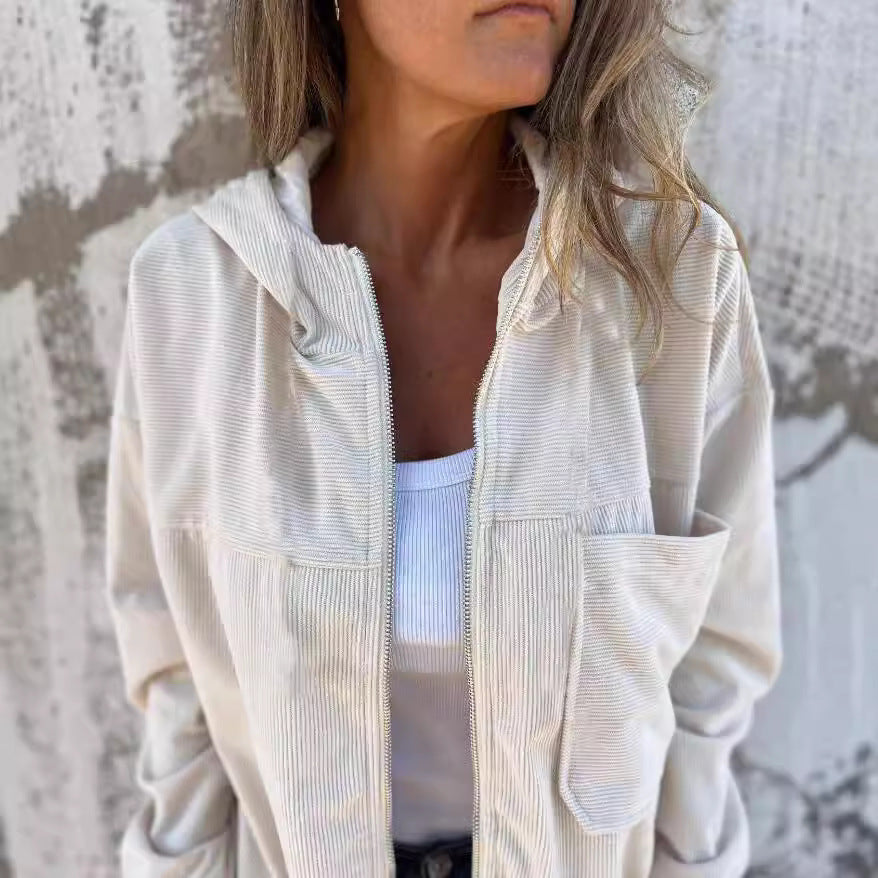 Ingrid - Chaqueta de pana esencial
