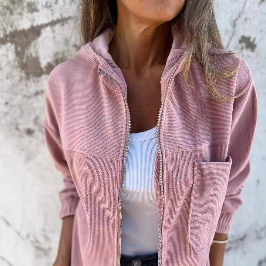 Ingrid - Chaqueta de pana esencial