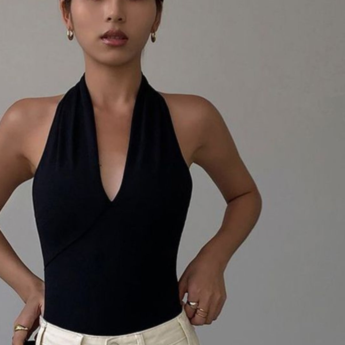 Olga - Instinto top negro