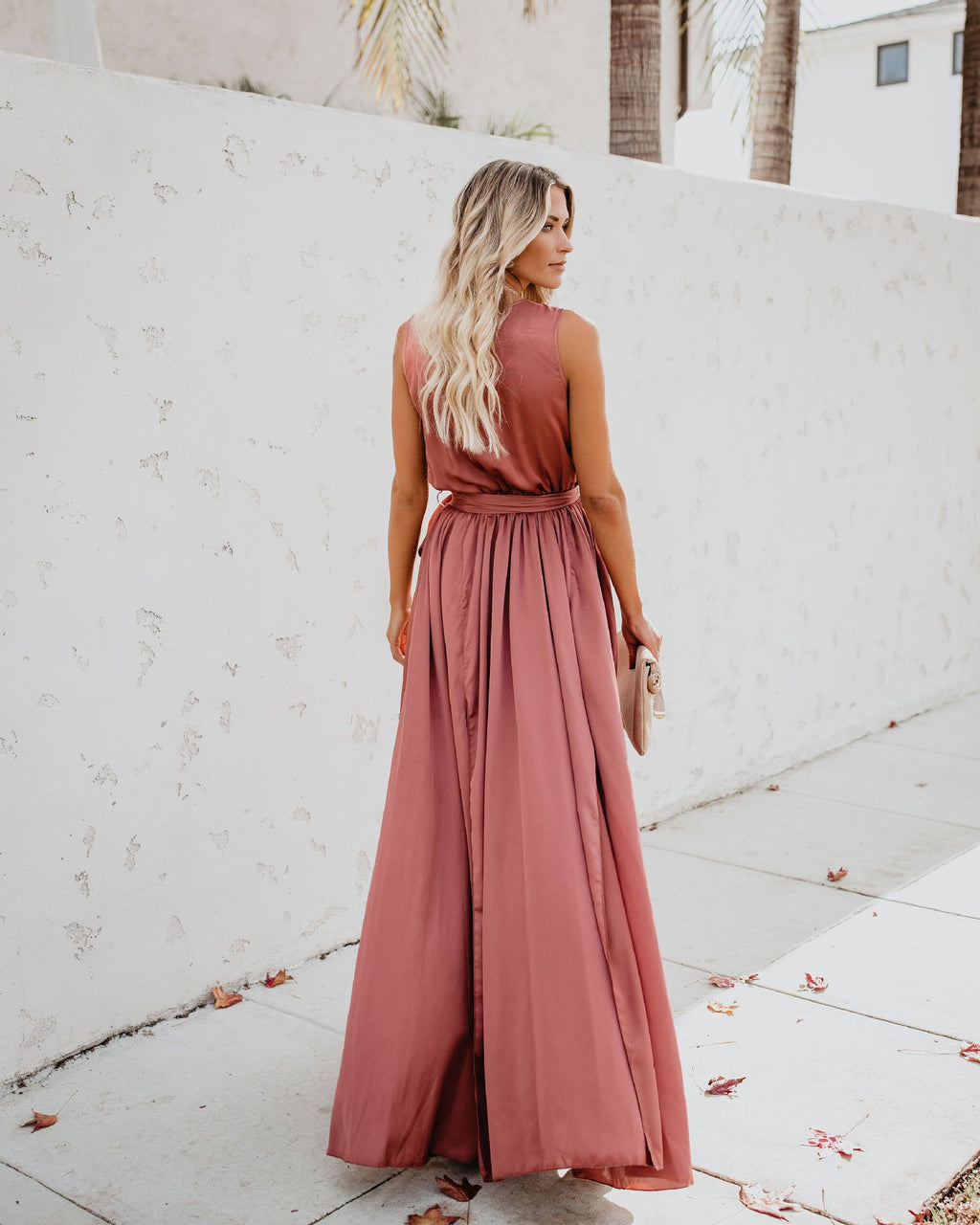 Maria - Vestido escote V ligero