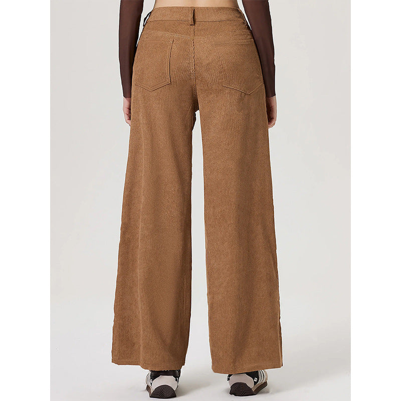 Gabriela - Pantalones de pana retro