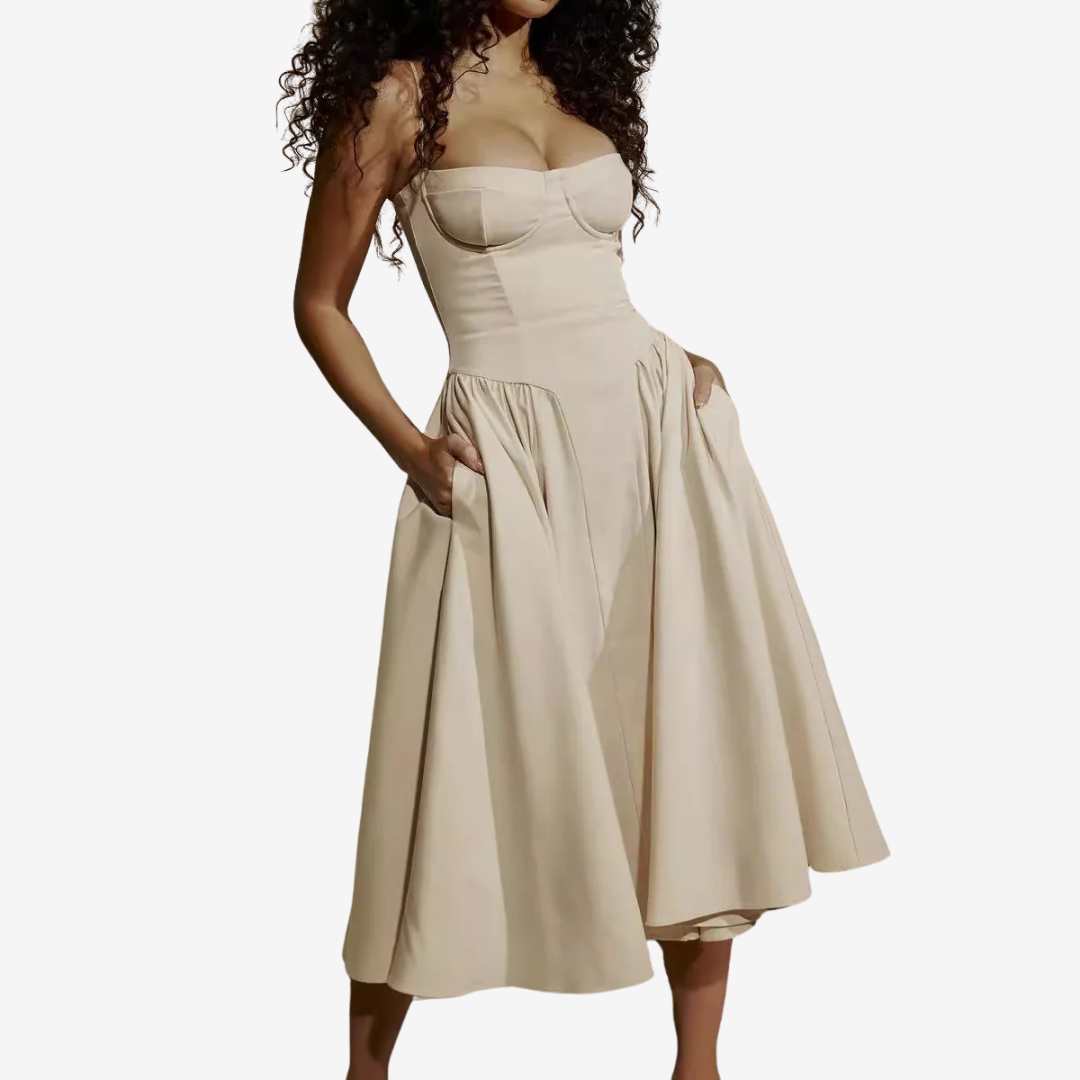 Gema - Vestido largo dopamine palace