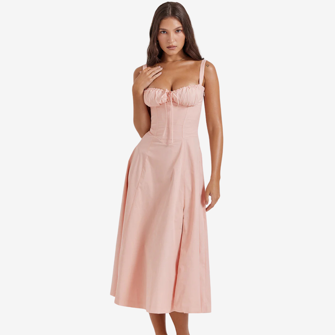 Helena - Vestido de playa cruzado