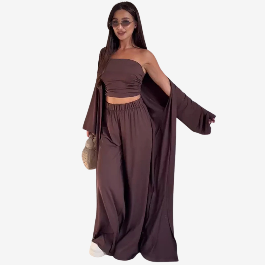 Juana - Conjunto ligero de tres piezas