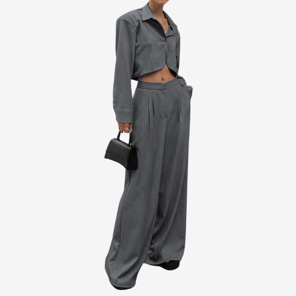 Gabriela - Conjunto Elegancia Gris