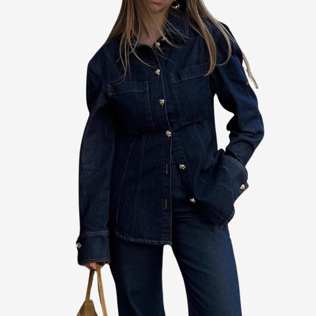 Alicia - Chaqueta vaquera esencial