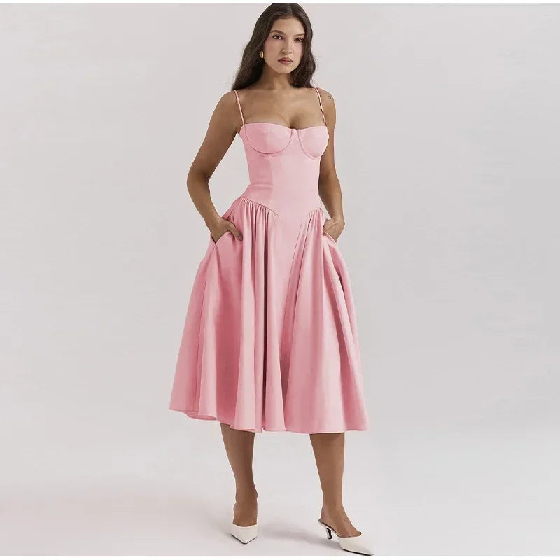 Gema - Vestido largo dopamine palace