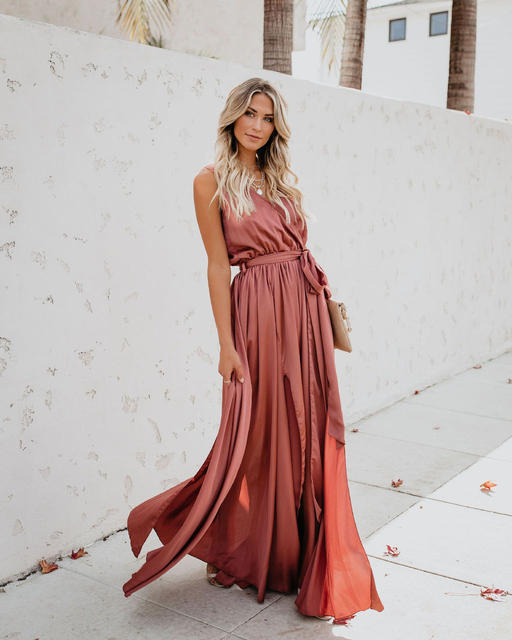 Maria - Vestido escote V ligero