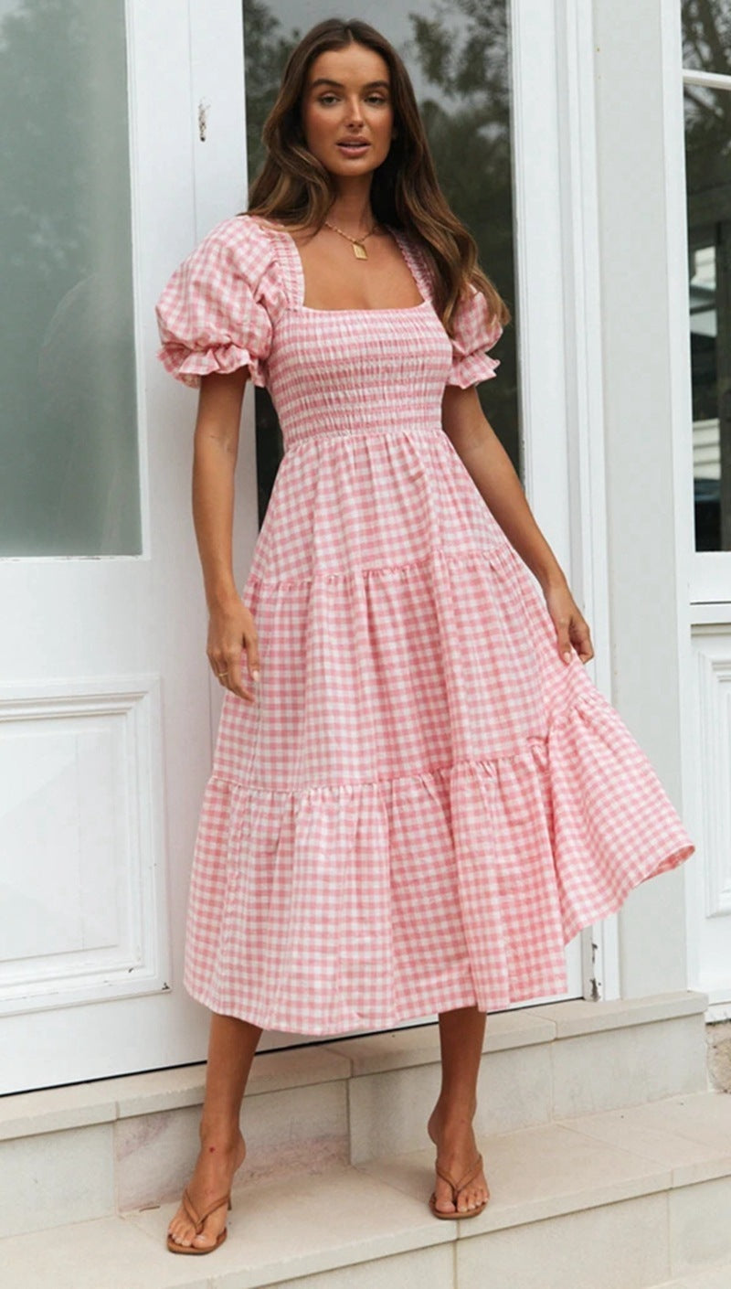 Wendy - Vestido vintage a cuadros