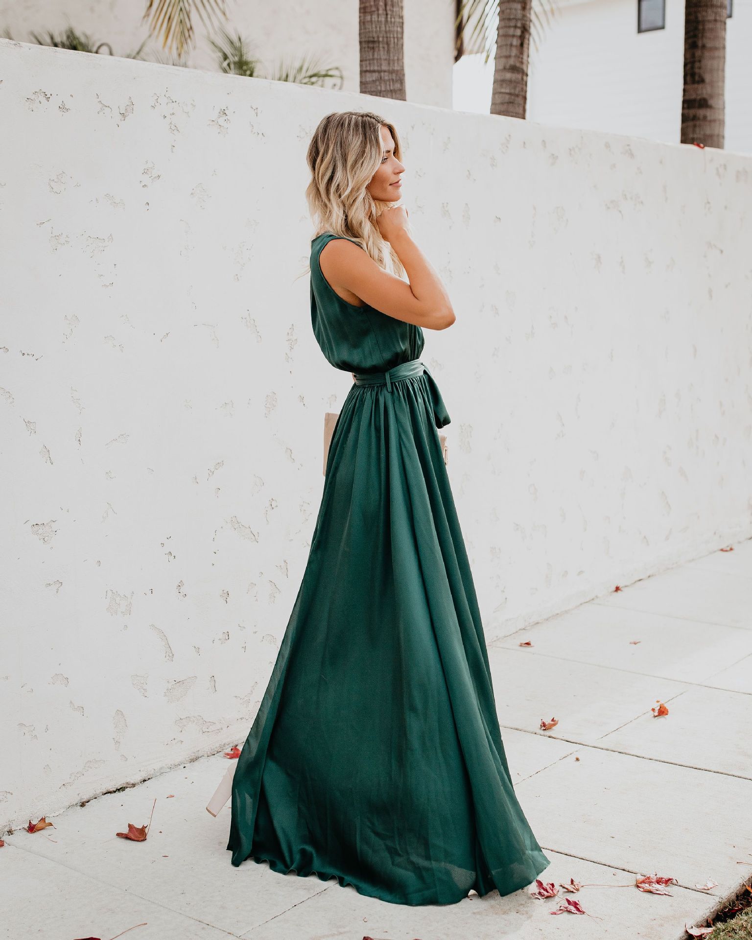 Maria - Vestido escote V ligero